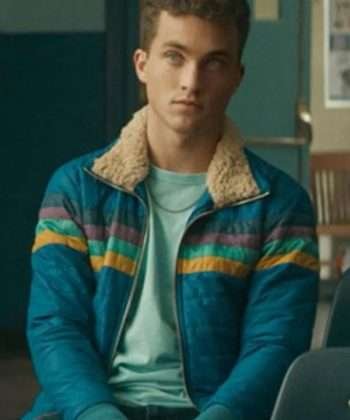 Jonathan Kent Superman and Lois Jordan Elsass Blue Puffer Jacket