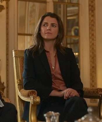 The Diplomat Ambassador Kate Wyler Black Blazer