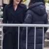 Keri Russell The Diplomat 2023 Ambassador Kate Wyler Black Coat