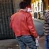 Leonard Zhang Amityville Apt Red Leather Jacket