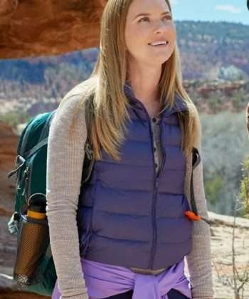 Love in Zion National 2023 Cindy Busby Purple Vest