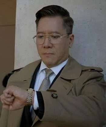 Han Queen of the South S01 Michael Transon Brown Trench Coat