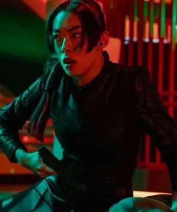 John Wick Chapter 4 Rina Sawayama Leather Jacket