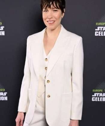 Star Wars The Acolyte Vernestra Rwoh White Blazer
