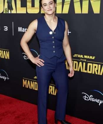 Star Wars The Mandalorian Katy M. O’Brian Blue Vest
