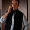 Matthew Macfadyen Succession Tom Wambsgans Quilted Black Vest