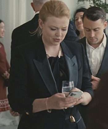 Shiv Roy Succession Season 04 Sarah Snook Black Blazer