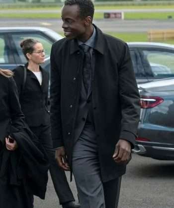 David Gyasi The Diplomat TV Series Foreign Secretary Black Coat