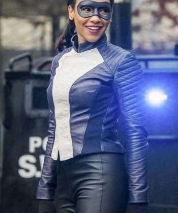 The Flash Speedster Iris West Leather Jacket