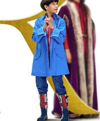 Florence Pugh A Good Person 2023 Allison Black Blazer Coa