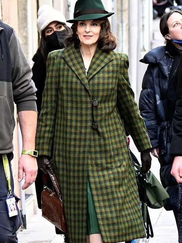 Tina Fey A Haunting in Venice Coat