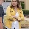 Merritt Wever Tiny Beautiful Things S01 Frankie Yellow Cotton Jacket