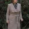 Erin Krakow 2023 Brown Coat