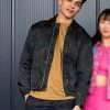 TV Series XO, Kitty (2023) Quincy “Q” Shabazian Black Bomber Jacket