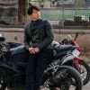 Park Sung-woong Bloodhounds 2023 Myung-gil Black Biker Leather Jacket