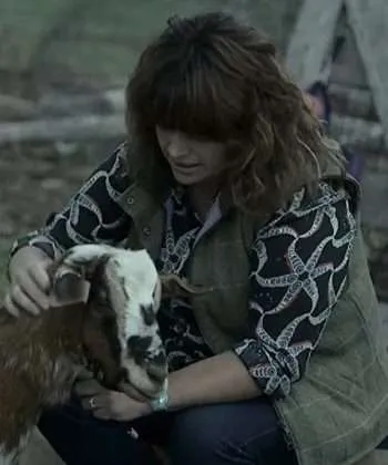 Cath York Deadloch Green Vest