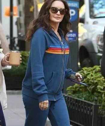 Kristin Davis And Just Like That Track Suit