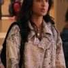 Devi Never Have I Ever Season 04 Printed Jacket