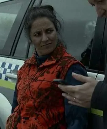 Eddie Redcliffe Deadloch Red Vest