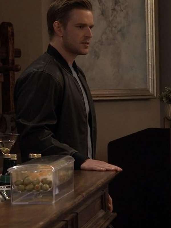 iCarly Micah McNeil Black Leather Jacket