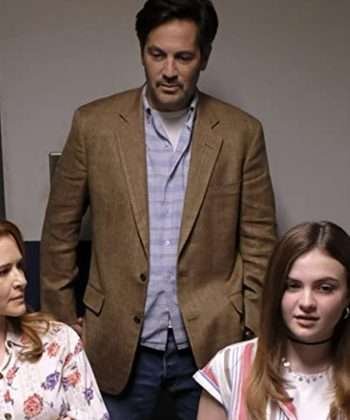 Greg Turner Cruel Summer Michael Landes Brown Blazer Coat