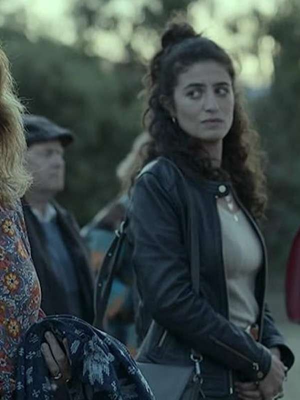 Nadiyah Zammit Deadloch Black Leather Jacket
