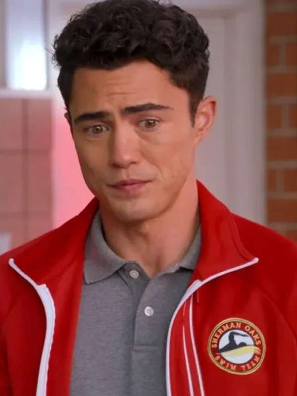 Sherman Oaks Never Have I Ever S04 Darren Barnet Red Jacket