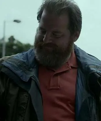 Shaun Martindale Deadloch Phil Mcgangu Blue and Green Cotton Jacket