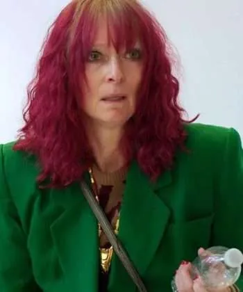 Tilda Swinton Problemista 2023 Elizabeth Green Blazer Coat