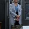 Rebecca Welton Ted Lasso Grey Wool Coat