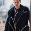 Robbie Amell Simulant 2023 Black Coat