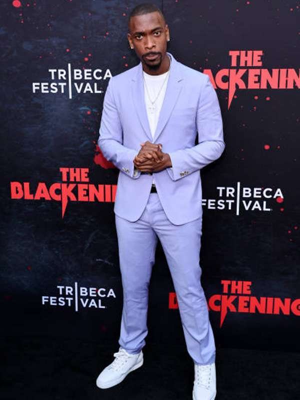 Shawn The Blackening Jay Pharoah Purple Blazer