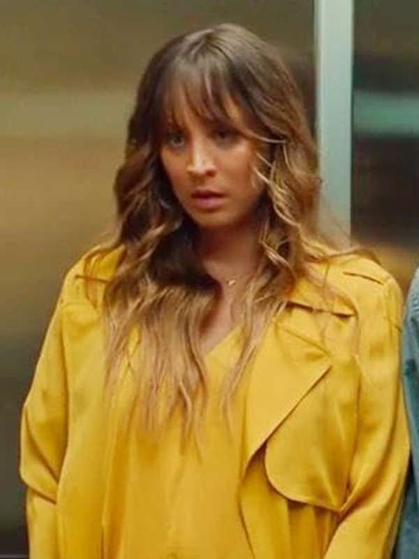 TV Series Based on a True Story Ava Bartlett Yellow Trench Coat