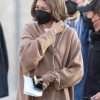 Zendaya Challengers 2023 Tashi Oversized Brown Hoodie