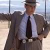 Cillian Murphy Oppenheimer 2023 Brown Blazer