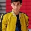 High School Musical Carlos Yellow Suede Bomber Jacket