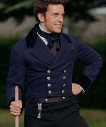 Anthony Bridgerton Bridgerton S02 Blue Tailcoat
