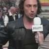 Kraven the Hunter Movie Event 2023 Aaron Taylor-Johnson Black Leather Jacket