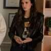 Parker McDermott The Out-Laws 2023 Black Leather Jacket