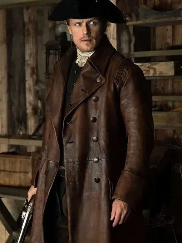 Outlander Jamie Fraser Brown Coat