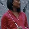Strength of a Woman Ajiona Alexus Red Jacket