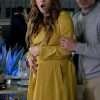 Based on a True Story Season 01 Kaley Cuoco Yellow Coat