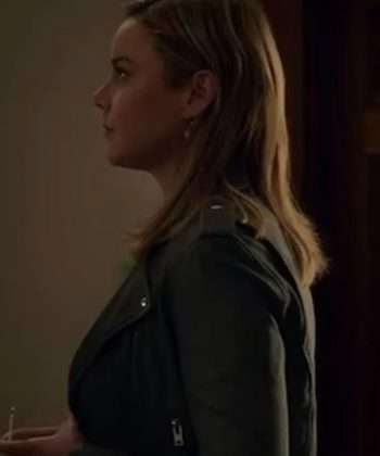 TV Series Tom Clancy’s Jack Ryan Abbie Cornish Green Jacket