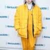 Singer Billie Eilish Lightweight Yellow Puffer Jacket