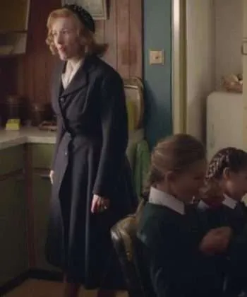 Kacey Ainsworth Grantchester Cathy Keating Black Trench Coat