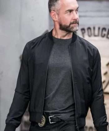 David Kay S.W.A.T. Black Bomber Jacket