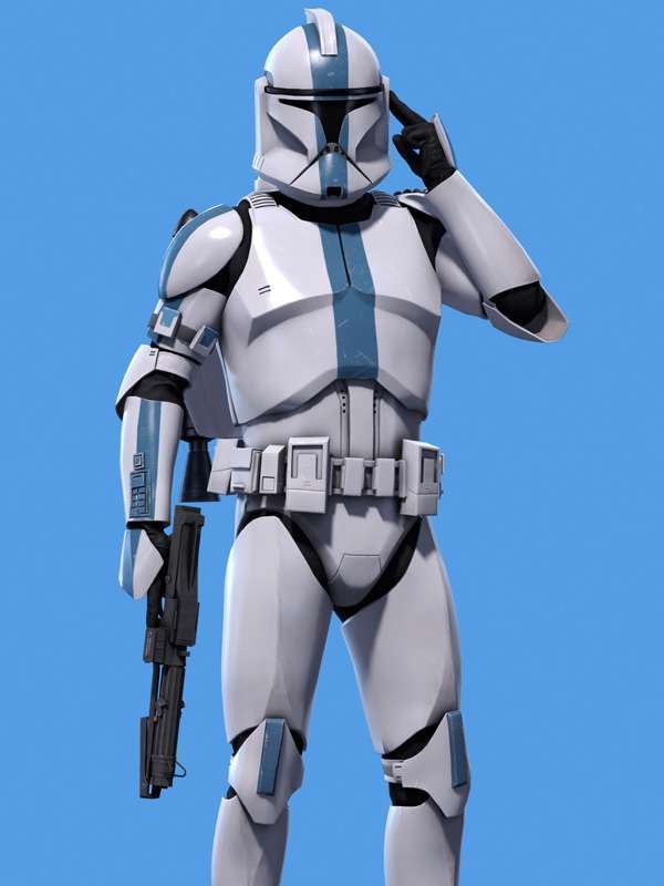 Clone Troopers Fortnite Star Wars 2023 Video Game Costume Jacket
