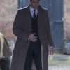 Lorne MacFadyen Grantchester Brown Trench Coat