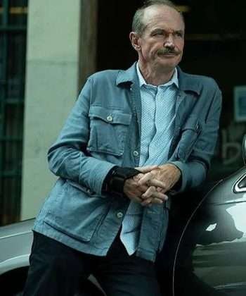 Mike Gerard Fatal Attraction 2023 Toby Huss Grey Cotton Jacket