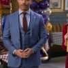 Mark St. Cyr High School Musical: The Musical Mr. Mazzara Blue Blazer Coat